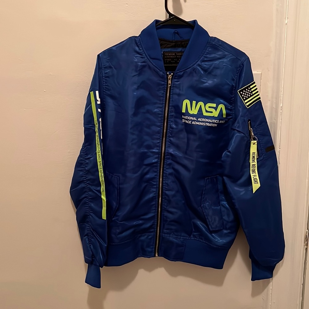 Men NASA Space Bomber Jackets